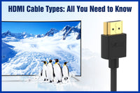 HDMI Cable Types: All You Need to Know