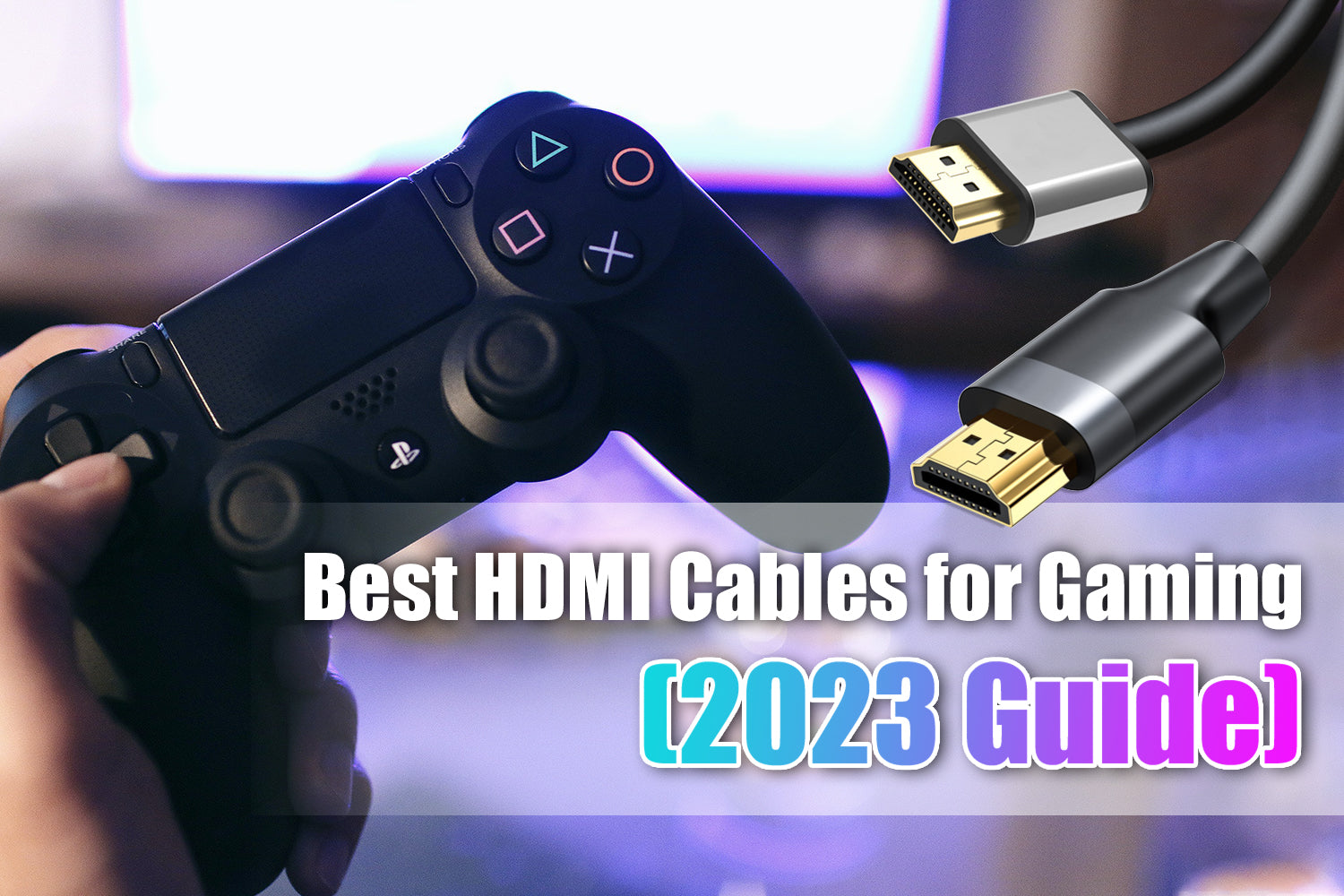 HDMI Cables for Connecting PS4, PS4 Pro, and PS5 to Gaming Projectors