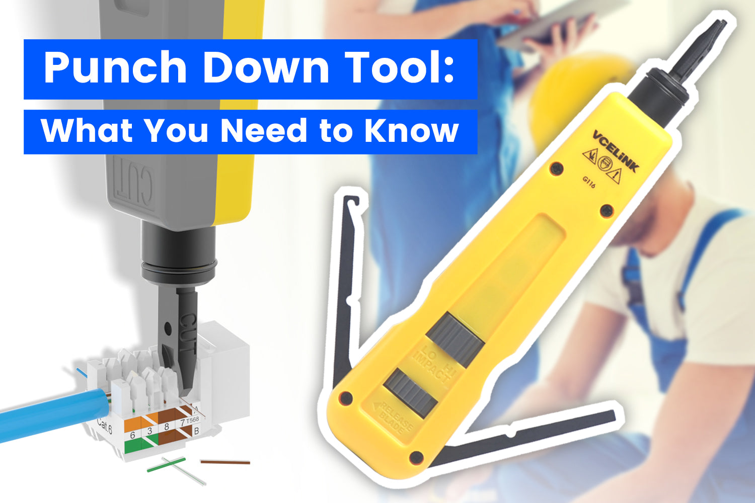 networking - Using a punch down tool with an Ethernet face plate - Super  User