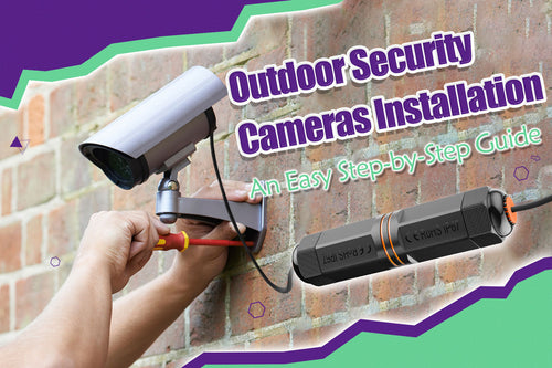 outdoor security camera installation