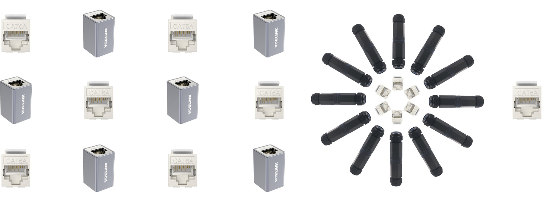 Waterproof RJ45 Couplers