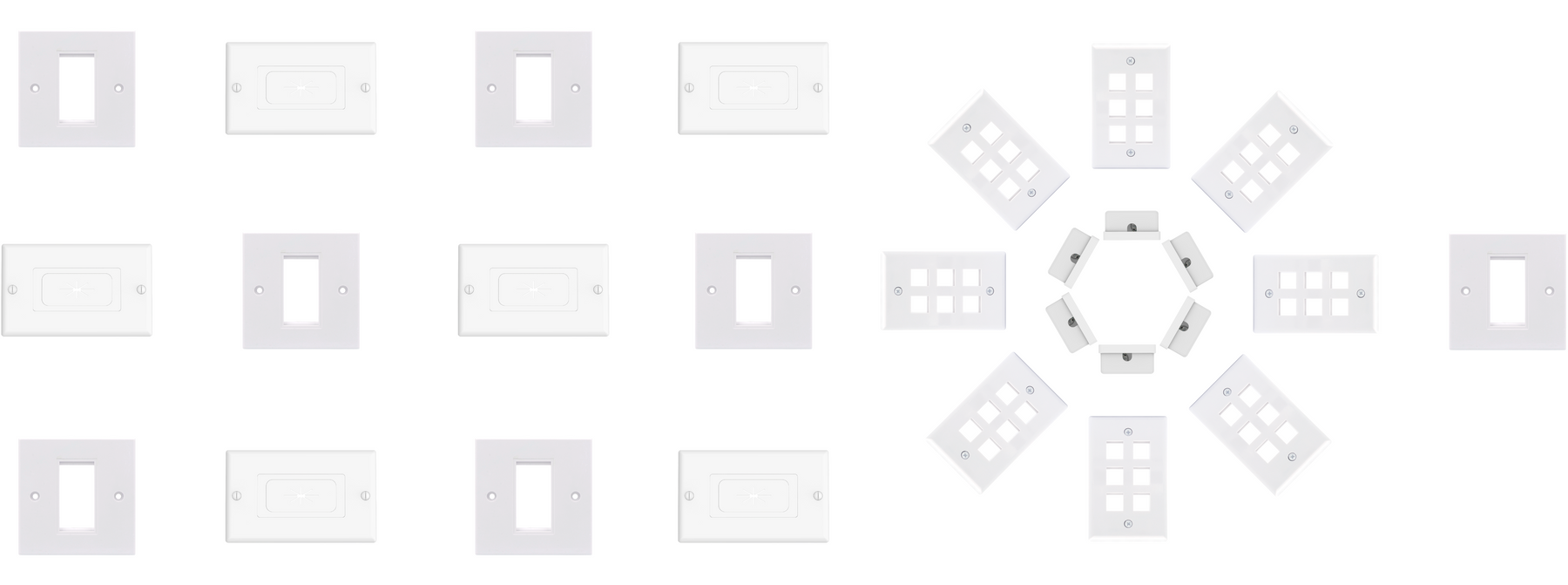 Ethernet Wall Plates