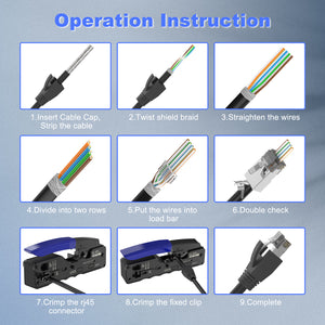 how to terminate rj45 connector
