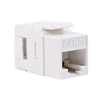 Cat5E 180 Degree RJ45 Keystone Jack