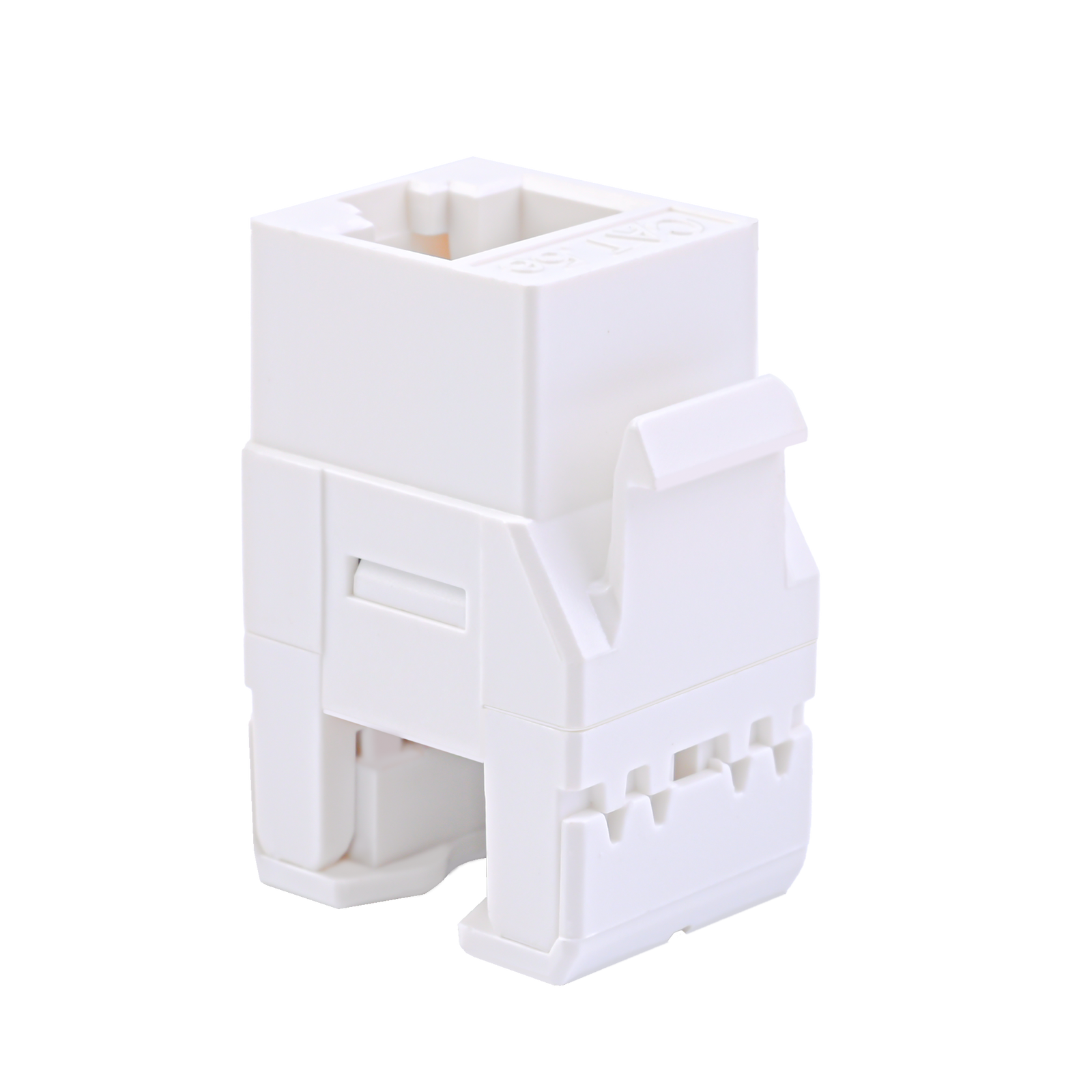 Cat5E 180 Degree RJ45 Keystone Jack