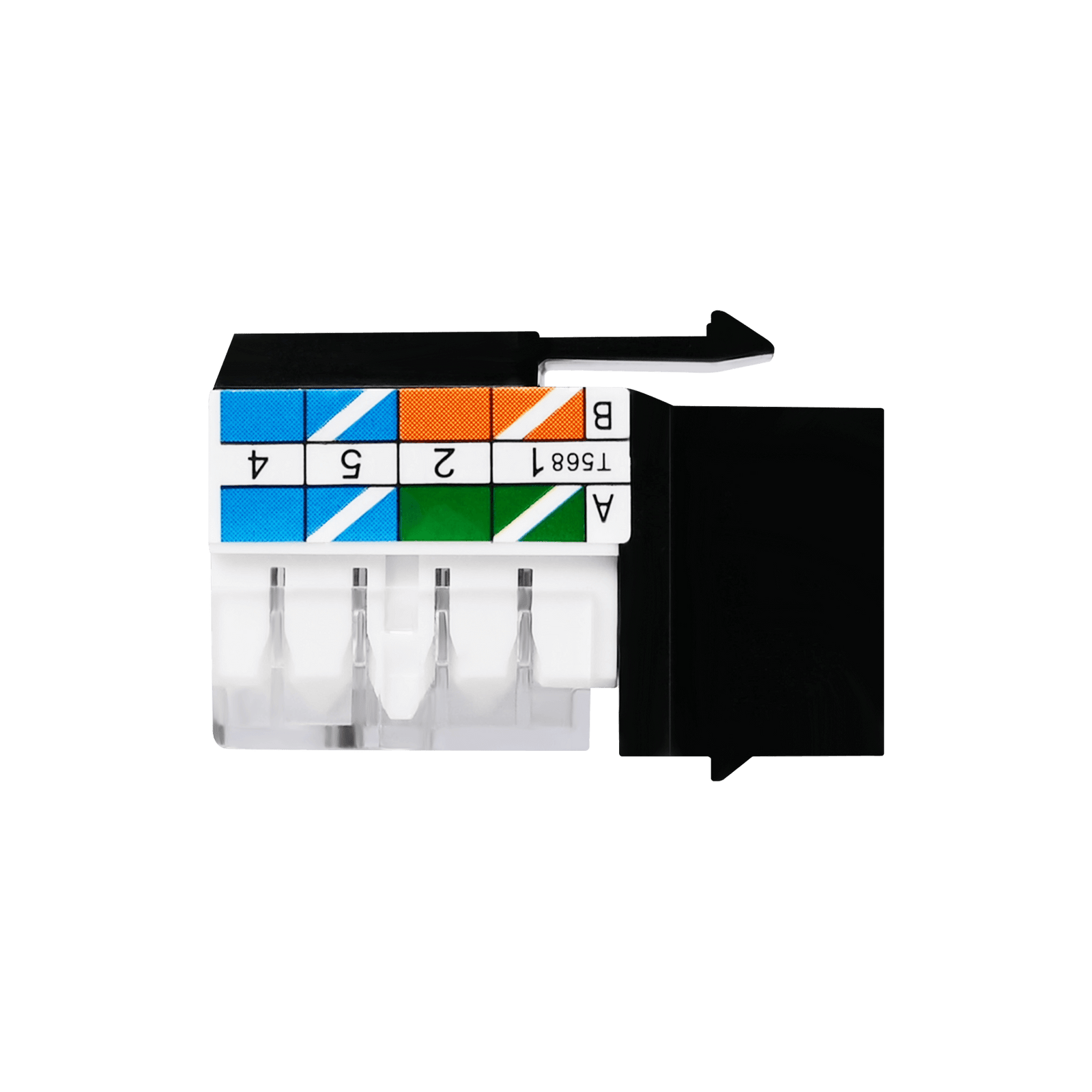cat6 punch down keystone jack