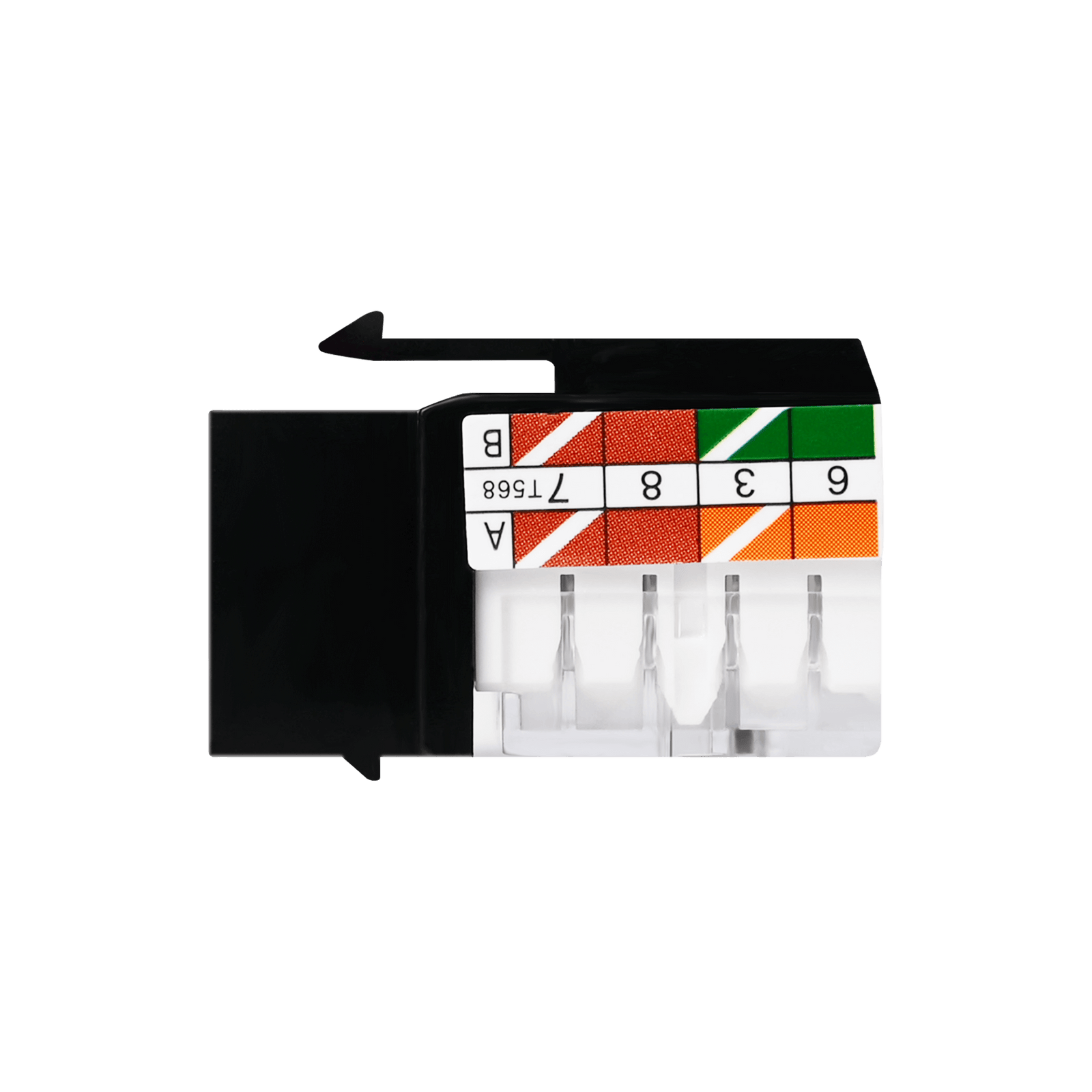 punch down keystone jack cat6