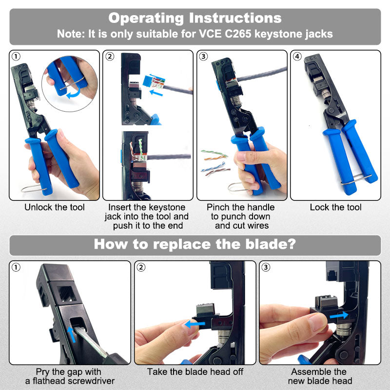 rj45 keystone termination