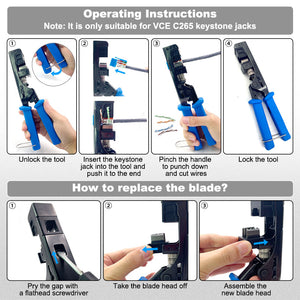 rj45 keystone termination