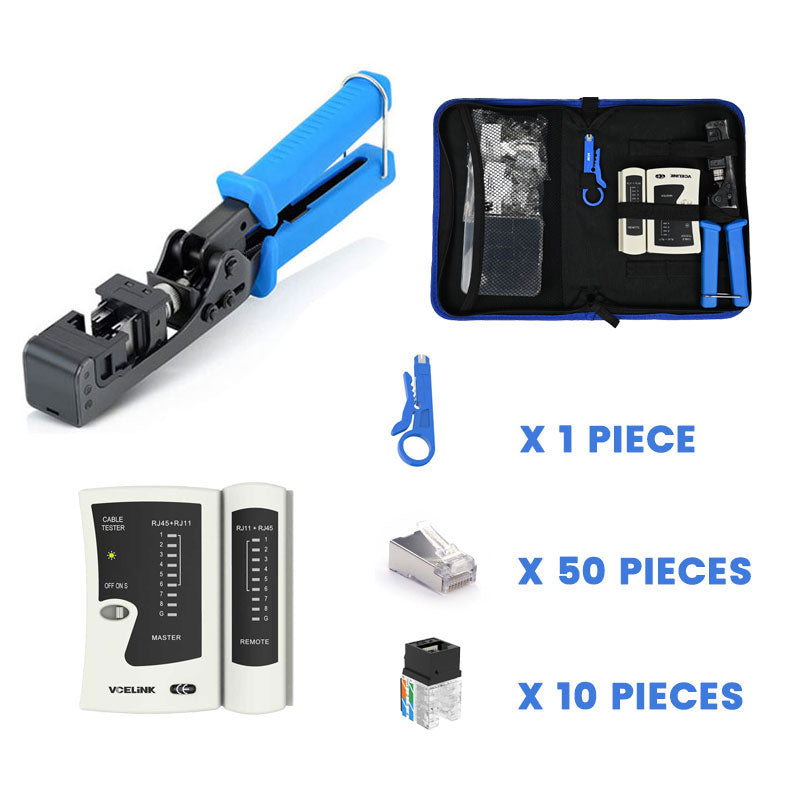 Speed-Termination-Tool mit Cat6-Modulen VCELINK