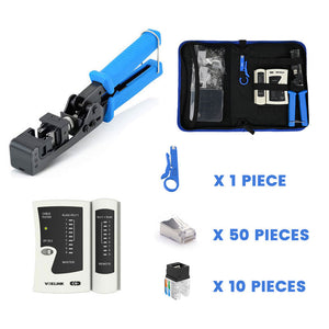 Speed-Termination-Tool mit Cat6-Modulen VCELINK