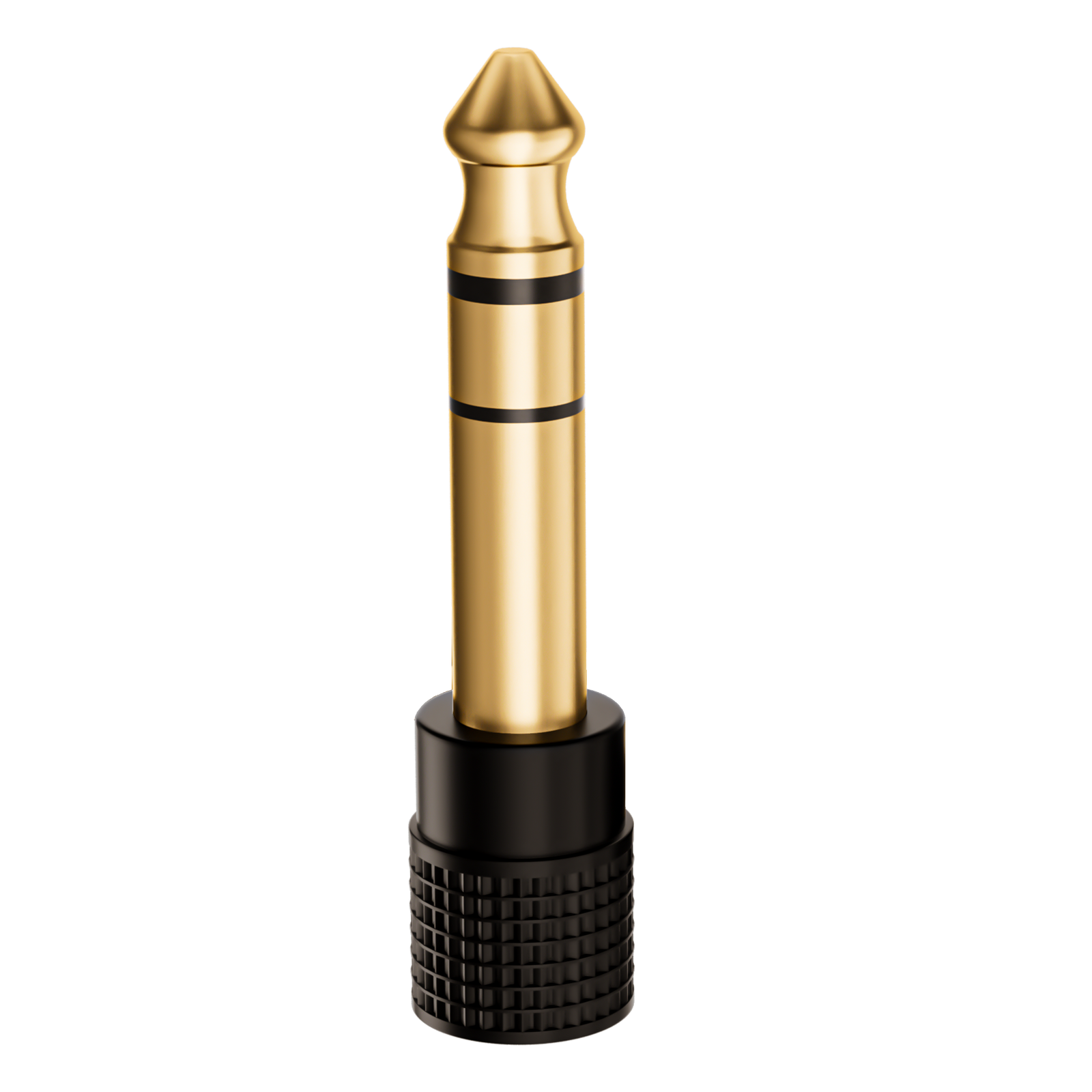 Gold-Plated TRS Stereo Female Audio Adapter