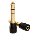 Gold-Plated TRS Stereo Female Audio Adapter VCELINK