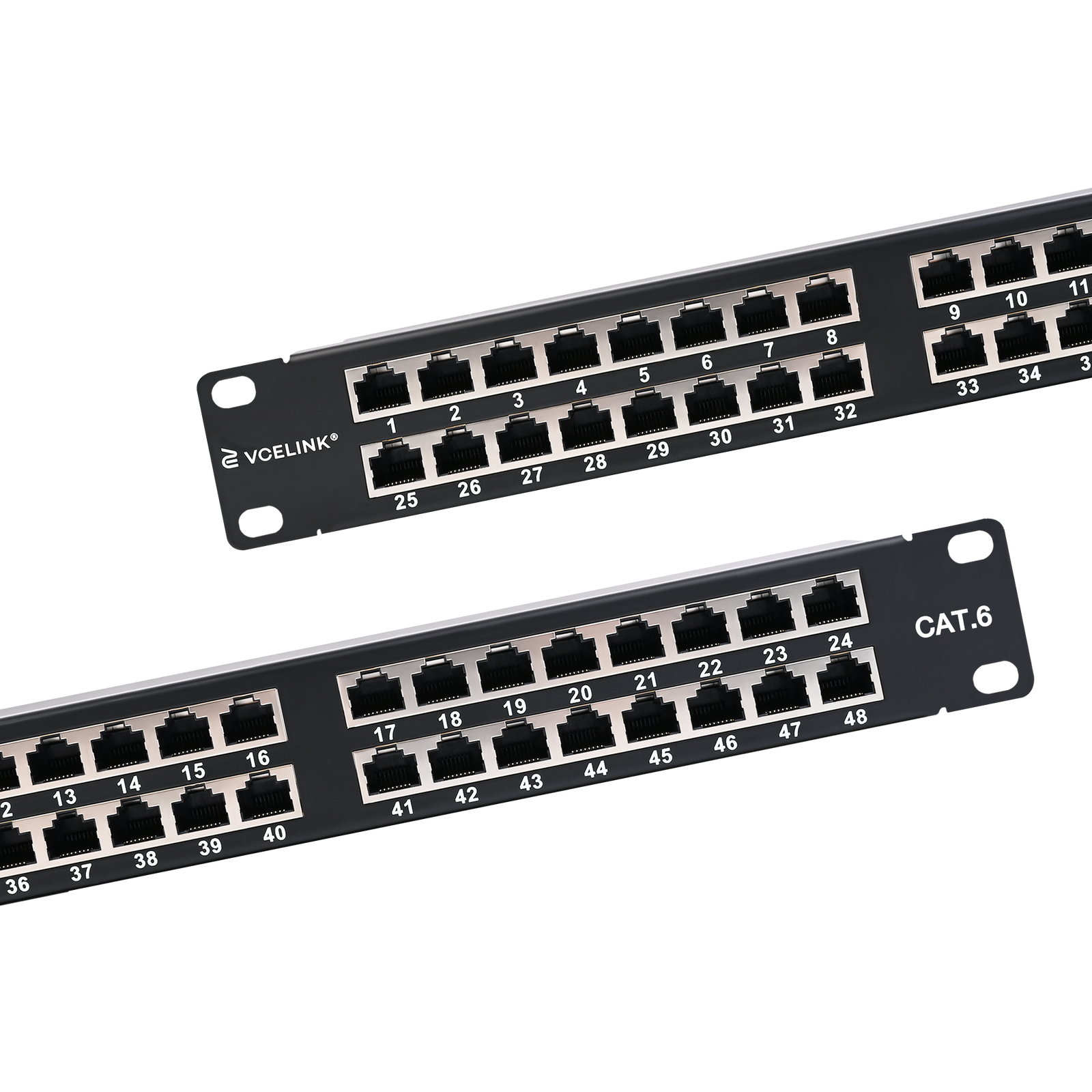 shielded cat6 patch panel