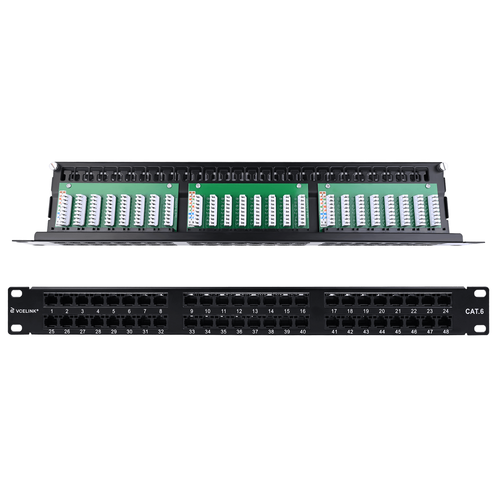 rack mount patch panel cat6