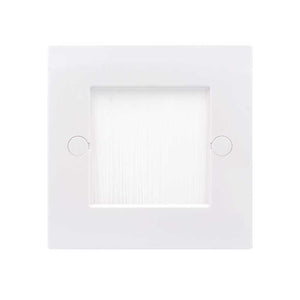 single gang brush plate