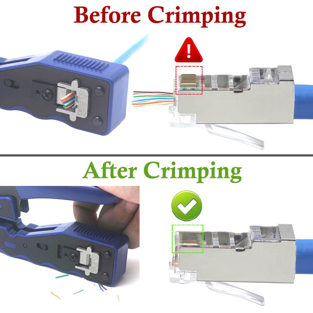 cat 6 crimping