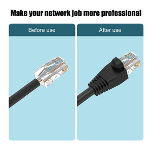 ethernet cable strain relief