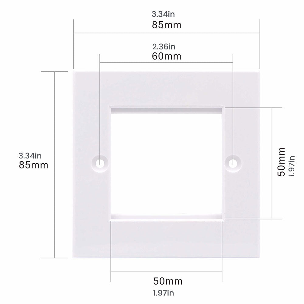 network faceplate
