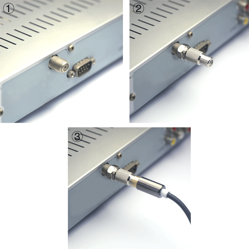 coaxial cable to rca adapter