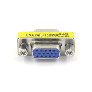 Female to Female Mini Gender Changer Coupler Adapter