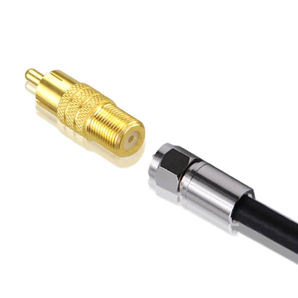 convert coax to rca