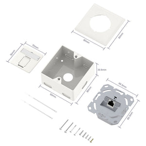 rj45 faceplate