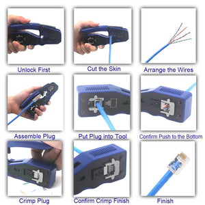 cat 6 pass through crimper