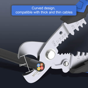 wire cutter and crimper
