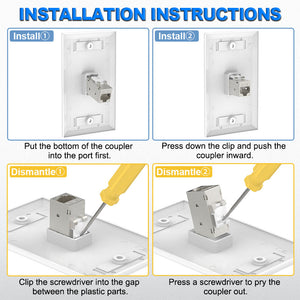 cat 6a coupler