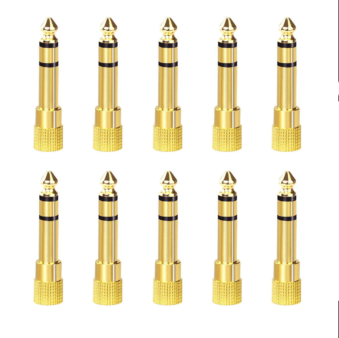 6.35 to 3.5 headphone adapter