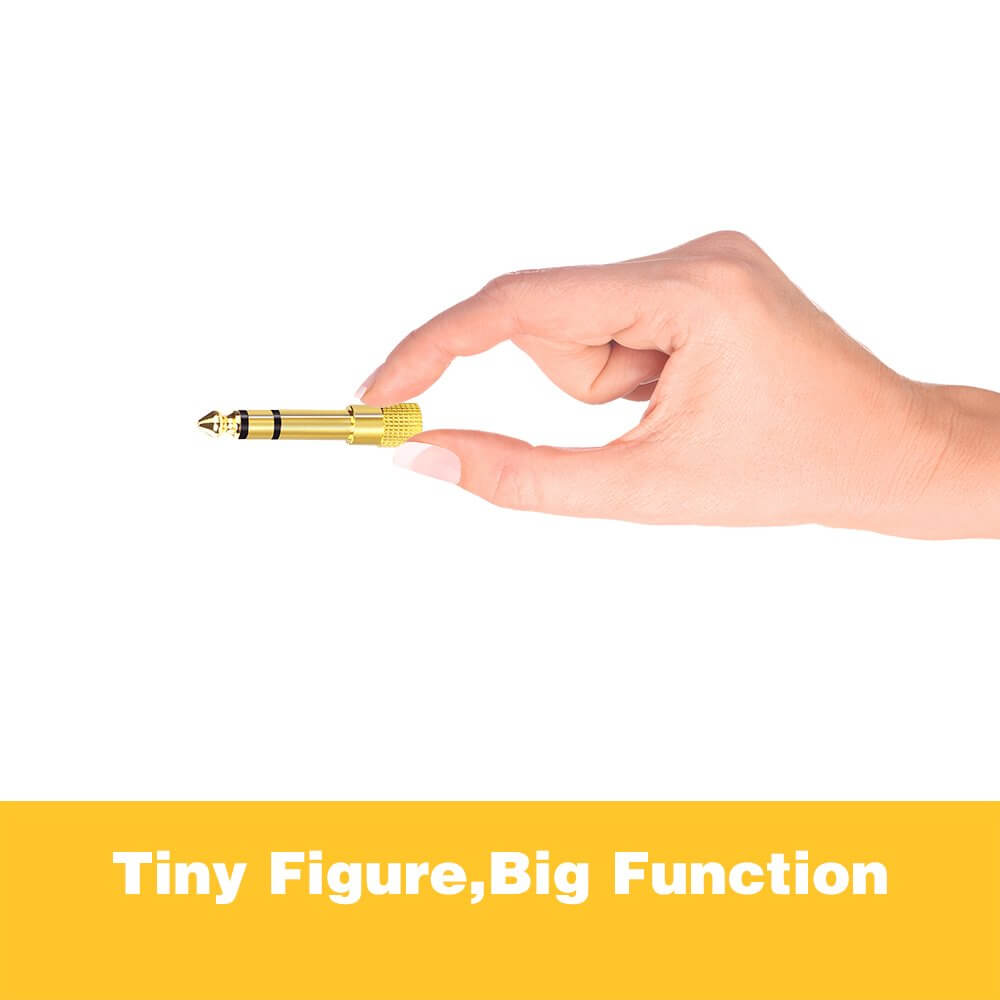 quarter inch headphone adapter