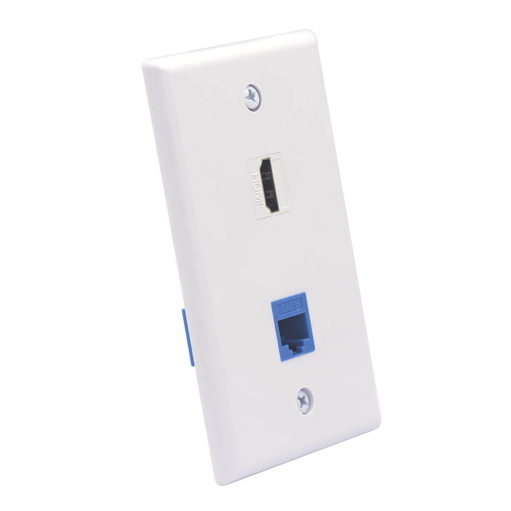 hdmi over cat5 wall plate