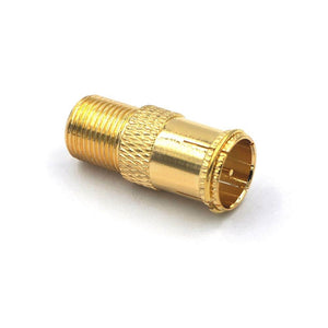 coax to f type adapter