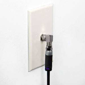 angled f type connector