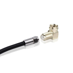 right angle connector coaxial cable