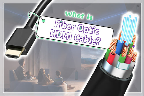Fiber optic HDMI cable