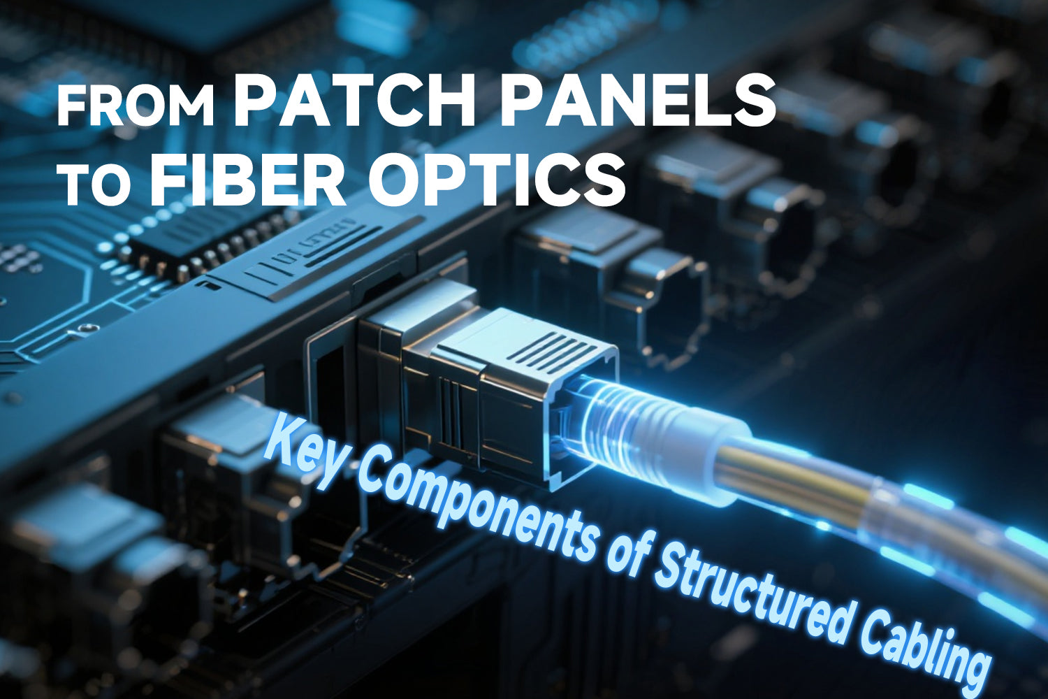 Key components of structured cabling from patch panels to fiber optics