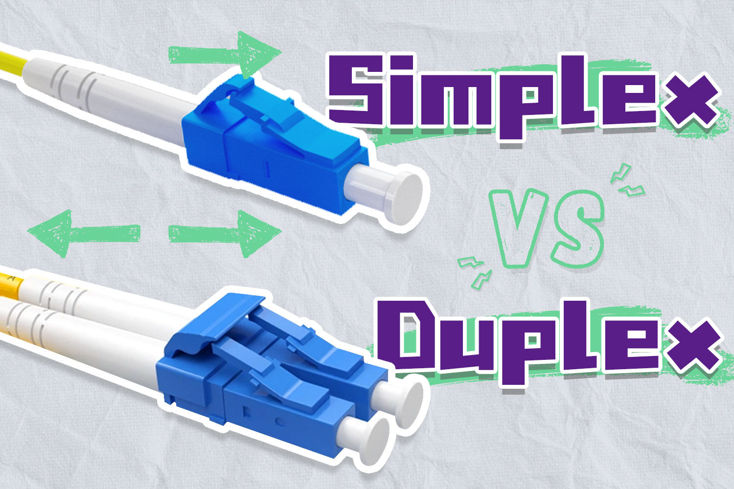 Simplex vs. Duplex Fiber Optic Cables – VCELINK