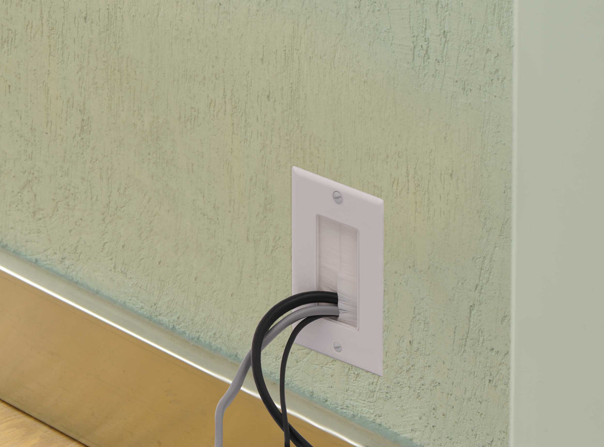 brush wall plate