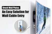 brush wall plate