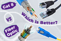 Cat8 vs Fiber Optic