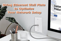 ethernet wall plate