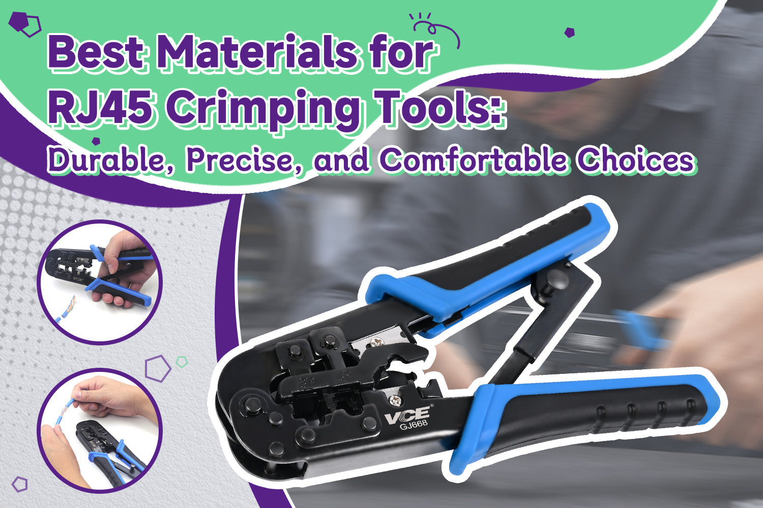Best Materials for RJ45 Crimping Tools