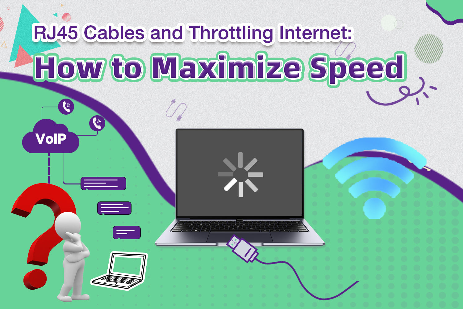 RJ45 Cables and Throttling Internet