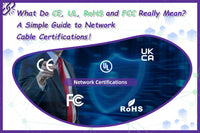 What Do CE, UL, RoHS and FCC Really Mean? A Simple Guide to Network Cable Certifications