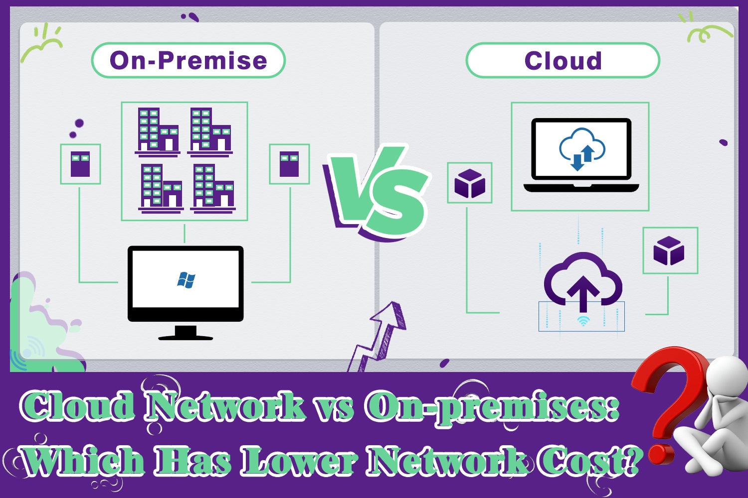 Cloud Network vs On-premises: Which Has Lower Network Cost?