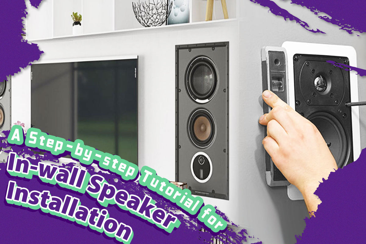in-wall speaker installation