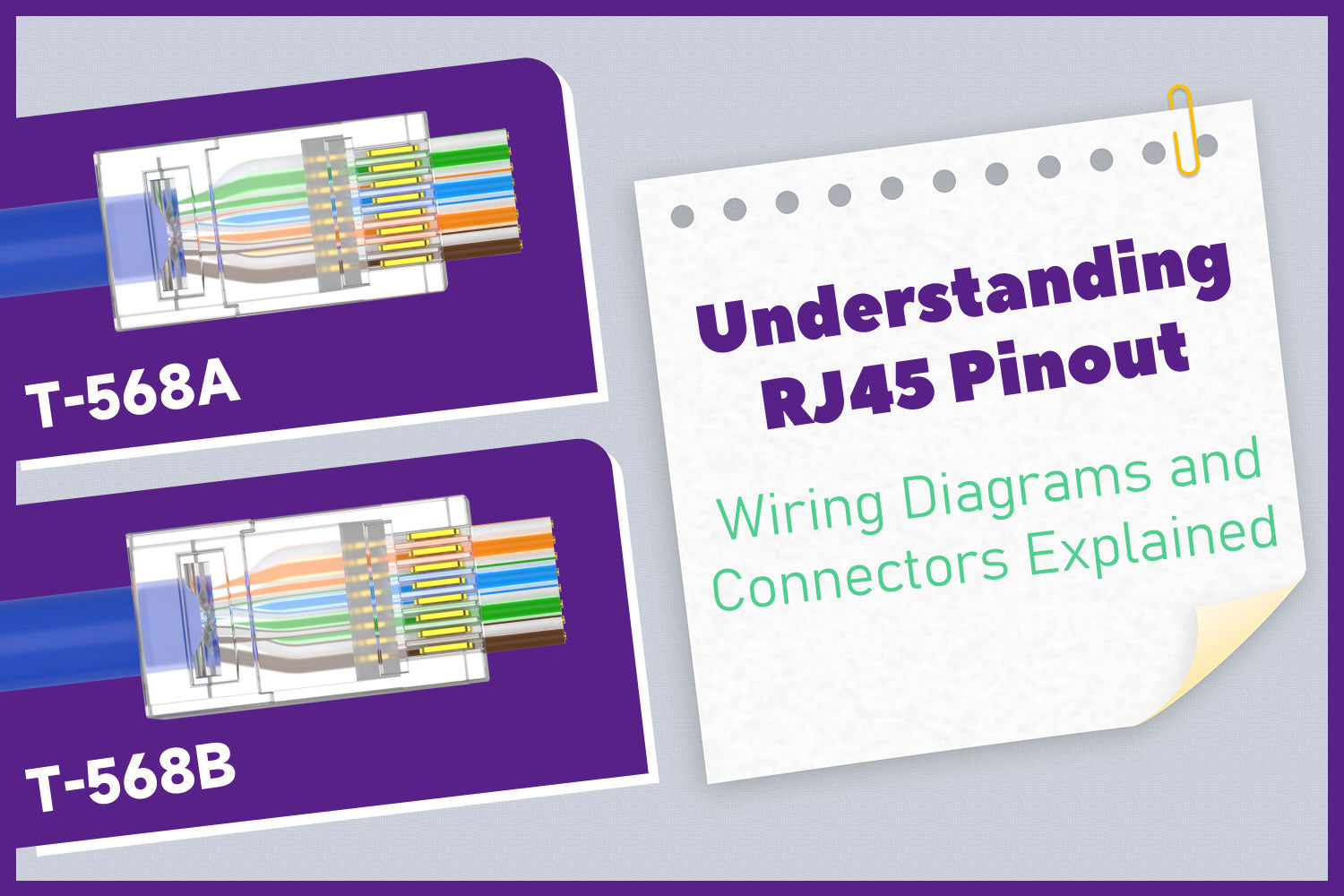 Understanding RJ45 Pinout: Wiring Diagrams and Connectors Explained ...