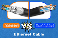 shielded vs unshielded ethernet cable